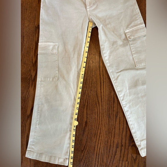 NWOT Joe's Jeans Tan Straight Leg Cargo Utility Gorpcore Stretch Jeans Size 28 - Picture 12 of 13